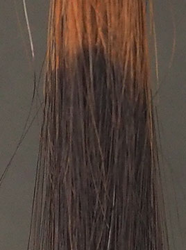 ブリーチ毛1回染毛