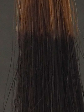 ブリーチ毛5回染毛