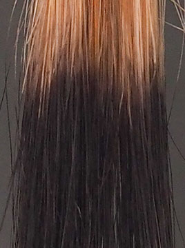 ハイブリーチ毛2回染毛
