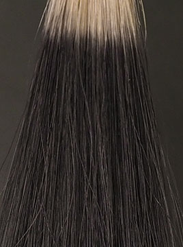 フラガール ナチュラルブラックで100%白髪を5回染毛