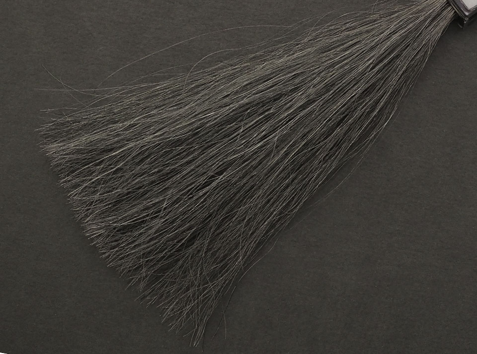 黒染ヘアパックでの5回染毛時