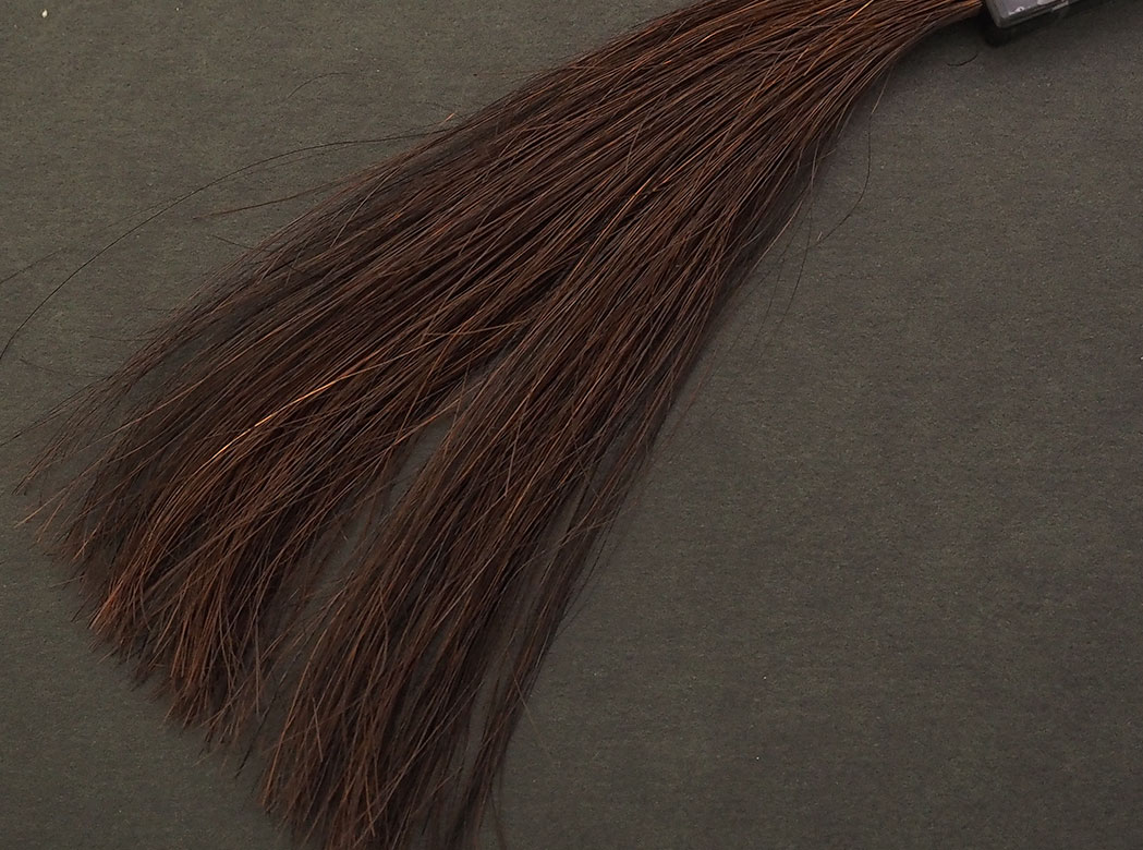 ブラウンでブリーチ毛を2回染毛した結果