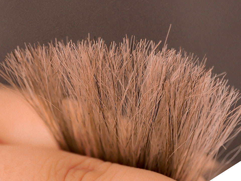 ディアエイジQ10カラーシャンプーダークブラウンの染毛写真