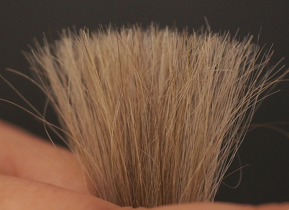 ボタニカラーHNAブラウンの染毛写真