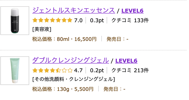 クロロフィル化粧品 Level6の口コミレビューと成分分析。ニキビ肌を