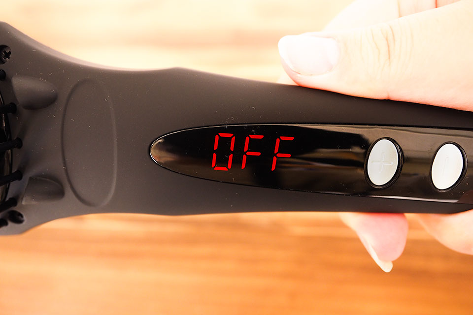 ヒートブラシがオフになっている画像