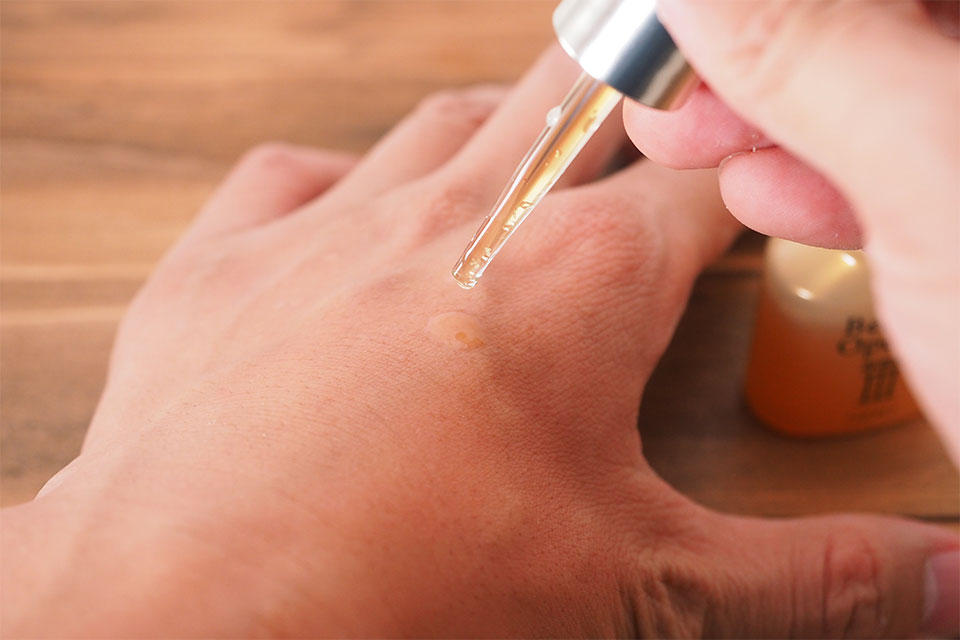 ビューティーオープナーを使用しているシーン