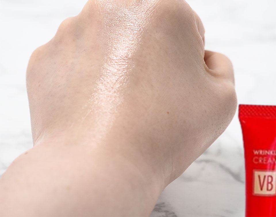 クリームのなじみを見る写真