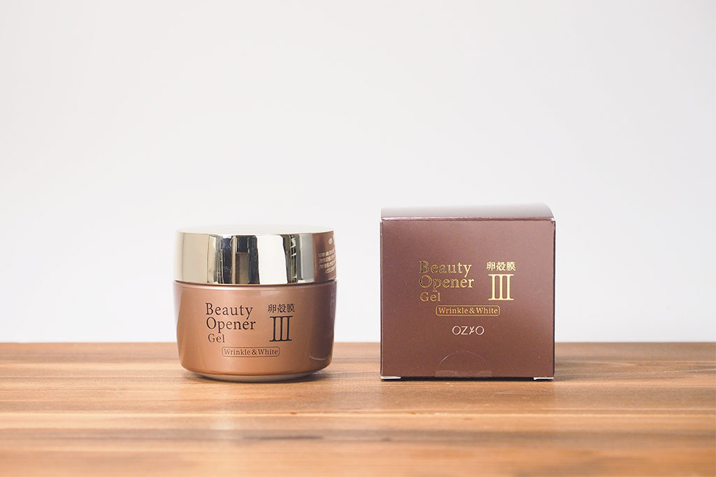 ビューティーオープナーリンクル&ホワイトの箱と外観