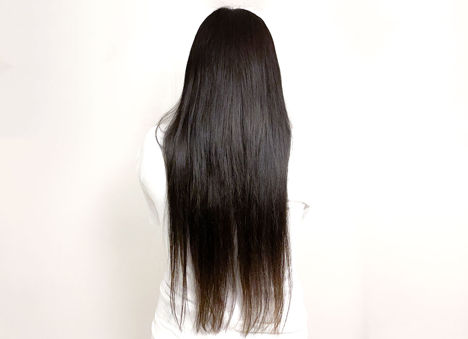 スカルプDシャンプー・トリートメントを使った後の髪の画像