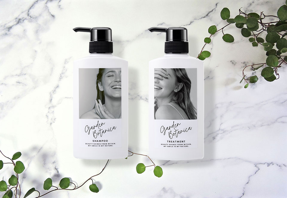 ガーデンボタニカシャンプーとトリートメントの商品画像