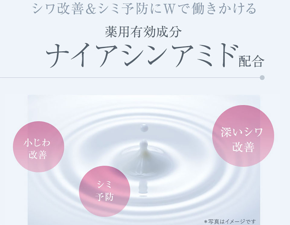 コラリッチナイアシンアミド解説写真