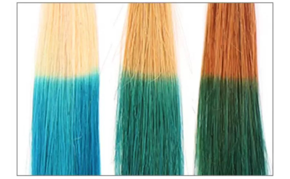 エンシェールズカラーバターの発色