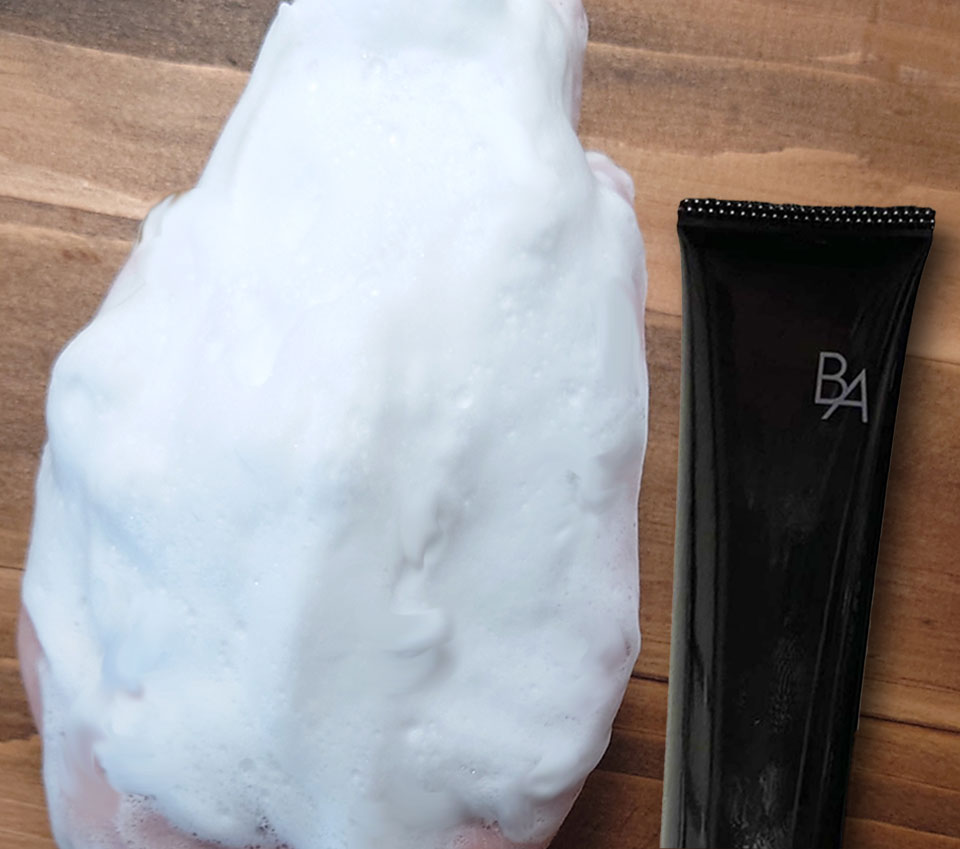 BAウォッシュ泡写真