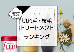 切れ毛・枝毛トリートメントおすすめランキング6選。市販品～サロンまで徹底比較 アイキャッチ画像
