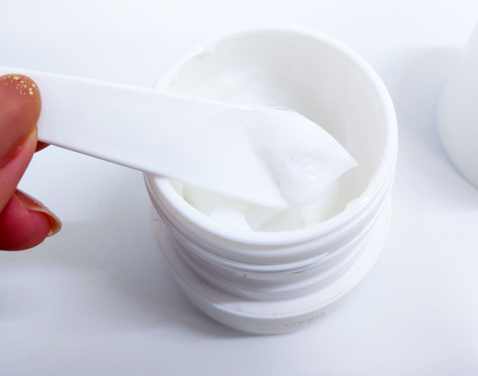 オルビスオフクリームクレンジングテクスチャ写真