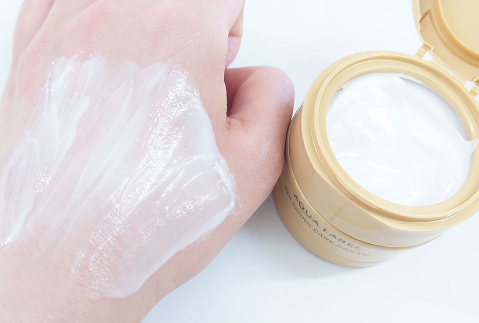 アクアレーベルバウンシングクリーム使用感