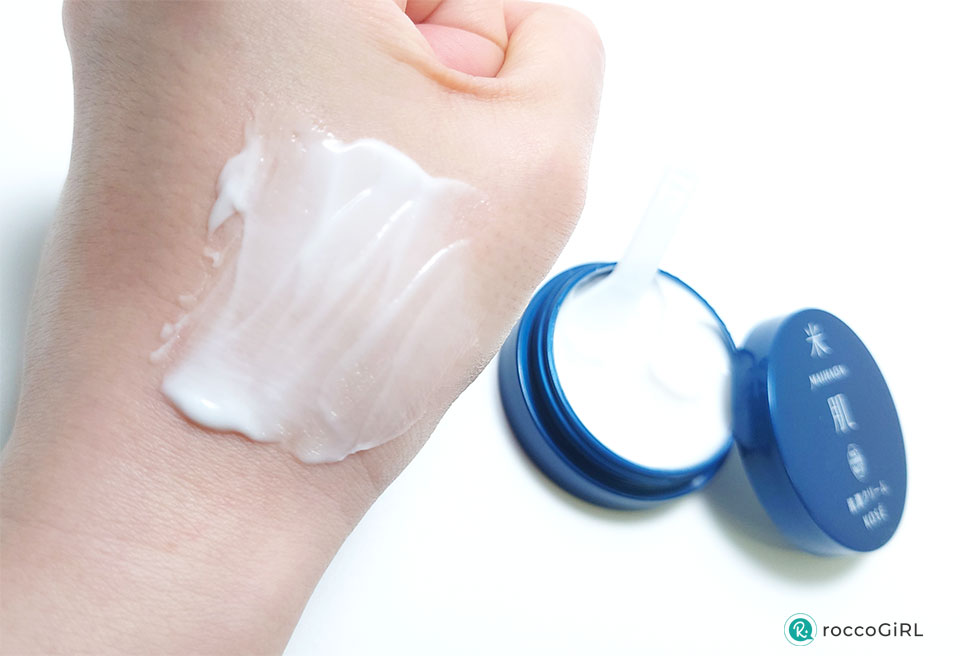 米肌肌潤クリーム使用感