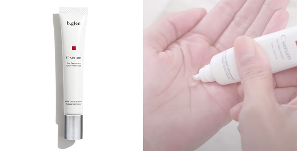 ビーグレンCセラム使用写真