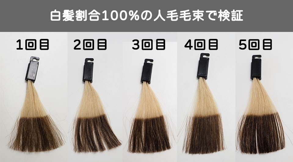 ソマリマス⭐︎ヘアーカラートリートメント ソマリマス白髪染めカラートリートメントの仕上がりをダーク