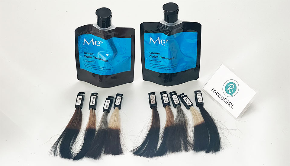 meプラス染毛後