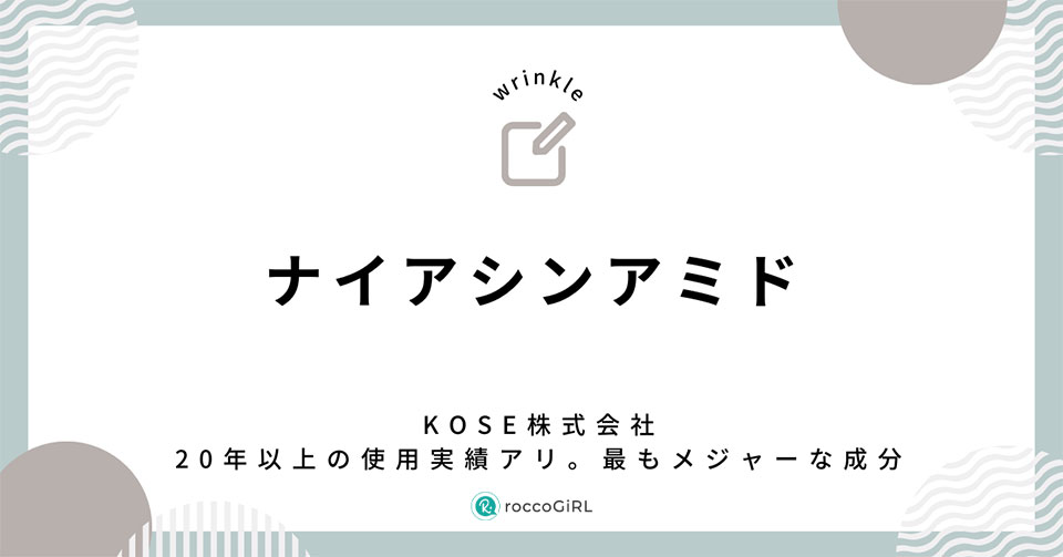 ナイアシンアミド見出し