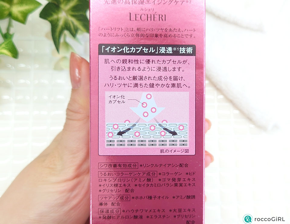 ルシェリイオンカプセルのパッケージ写真